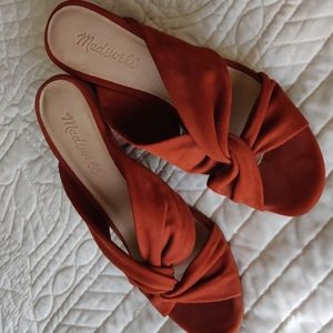 Madewell Sari Crisscross Sandal Size 7